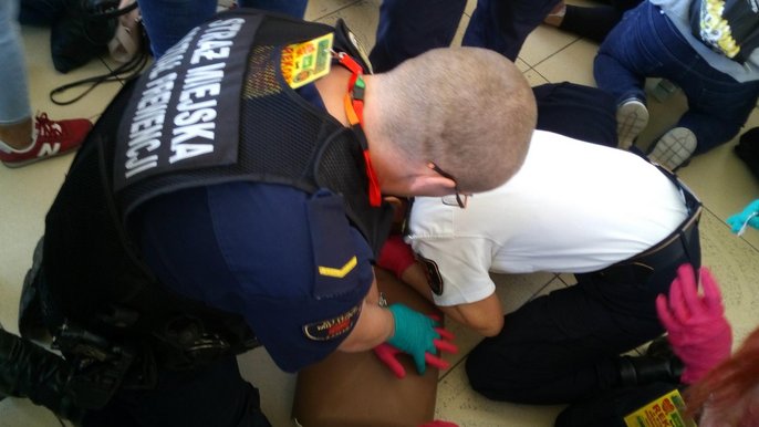 Udana resuscytacja - fot. arch. SM