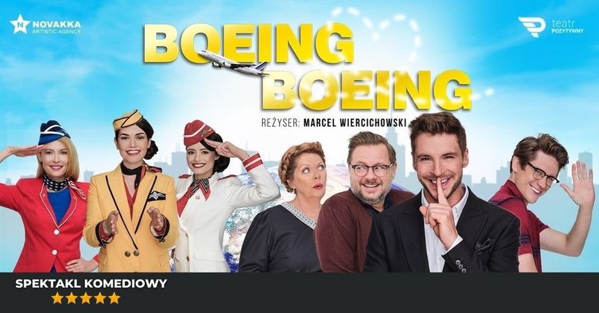 Spektakl gościnny: "Boeing Boeing" w Teatrze Muzycznym