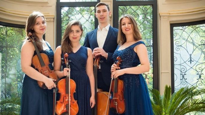 Venus String Quartet - fot. Akademia Muzyczna