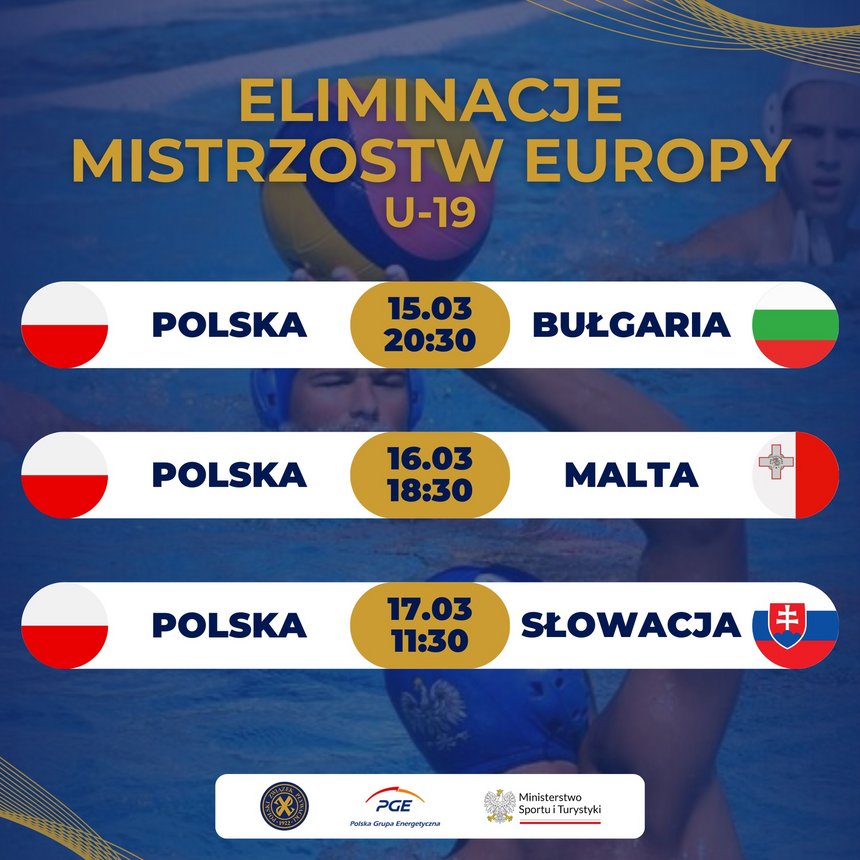 Eliminacje ME U-19 w piłce wodnej: Polska - Malta