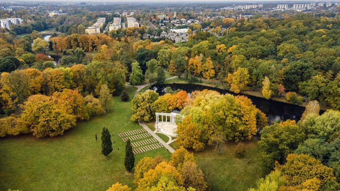 Cyganka, północna część parku Julianowskiego - fot. ŁÓDŹ.PL