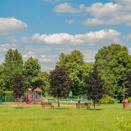 Plac zabaw w parku Podolskim, fot. ŁÓDŹ.PL