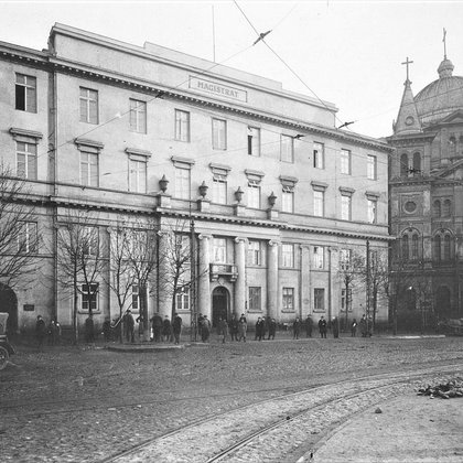 Plac Wolności po 1918 r. , archiwum