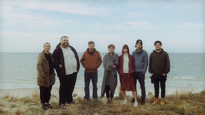 zdjęcie z planu filmowego - Błażej Grochulski