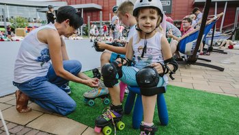 Zdjęcie promujące wydarzenie: Wrotkowisko pod chmurką - w Porcie Łódź -  mat. pras. Port Łódź