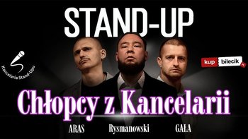  -  Stand-up: Chłopcy z Kancelarii w BohoArt Cafe