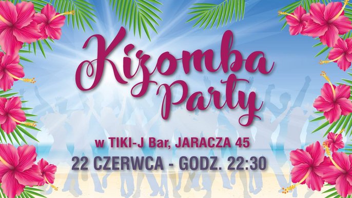 Grafika promująca wydarzenie: Kizomba Party z UDZ w KIJu - mat. pras. KIJ