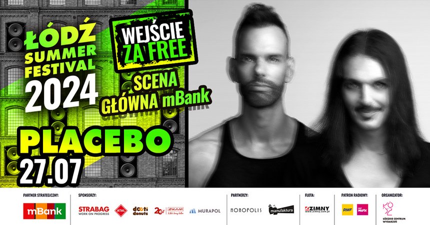 Summer Festival 2024: Placebo - Scena Główna mBank