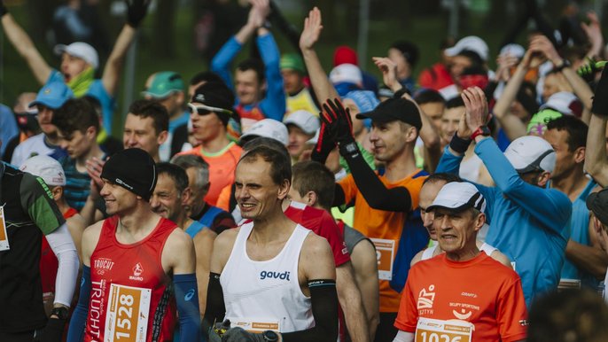 Uczestnicy DOZ Maraton Łódź 2017 - fot. Radosław Jóźwiak / UMŁ
