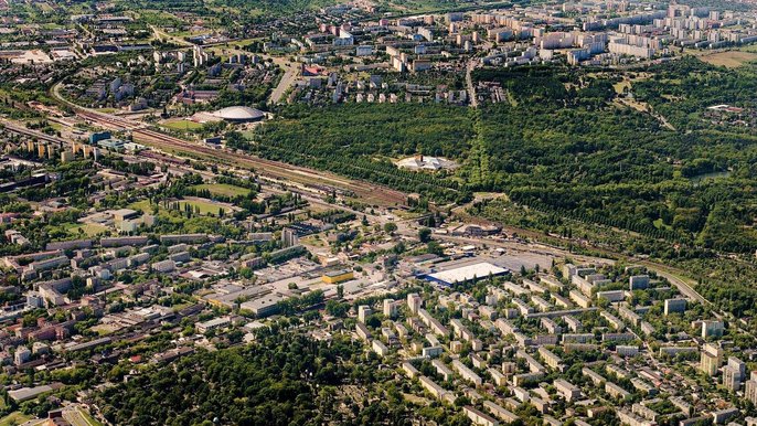 Ortofotomapa dostępna jest na stronie mapa.lodz.pl - mat. arch. UMŁ