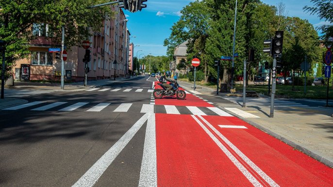 Droga rowerowa na Jaracza - fot. ŁÓDŹ.PL