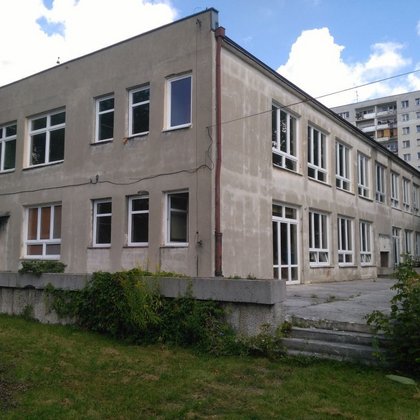 Przedszkole Miejskie nr 165 przy ul. Hufcowej 14 w Łodzi przed termomodernizacją 