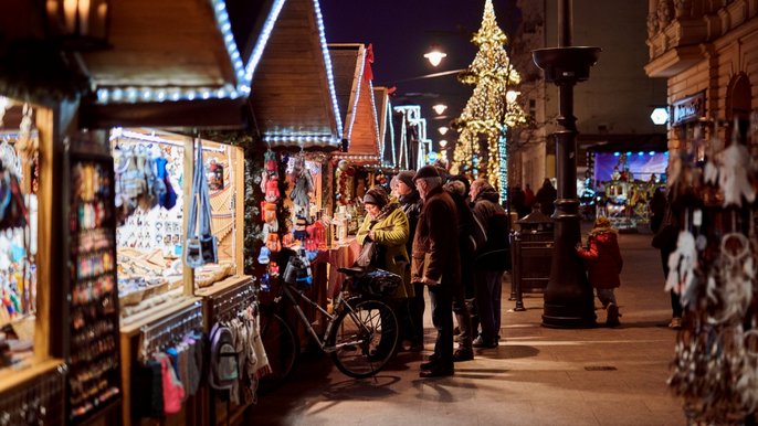 Jarmark Bożonarodzeniowy na Piotrkowskiej - fot. ŁÓDŹ.PL