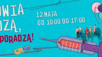 Grafika promująca wydarzenie:  Badania i porady - pielęgniarki i położne zapraszają do Manufaktury -  mat. pras. Manufaktura