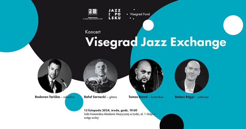 Koncert VISEGRAD JAZZ EXCHANGE w Sali Koncertowej Akademii Muzycznej