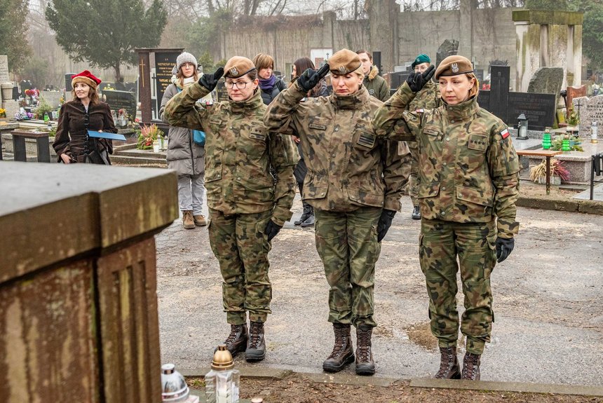 Żołnierki 9 Łódzkiej Brygady Obrony Terytorialnej. Fot. P. Wacławiak, UMŁ. 