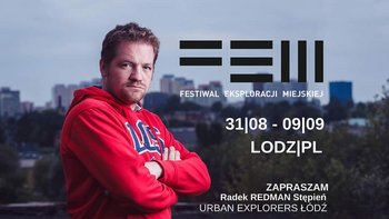 Grafika promująca wydarzenia: "Festiwal Eksploracji Miejskiej 2018 | FEM 2018" -  fot. mat. FEM