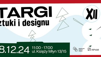  -  na plakacie dominuje biel; znajduje się na nim zarys bałwana i choinek; poza tym napisy info