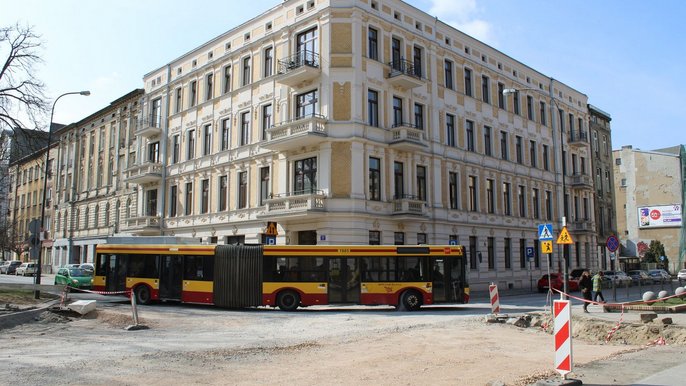 Remont Jaracza - fot. ŁÓDŹ.PL