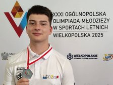 Mariusz Radzikowski ze srebrnym medalem OOM