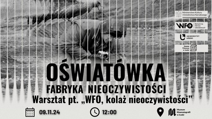  - Włodzimierz Puchalski z ptakiem na plecach. Zdjęcie czarno-białe