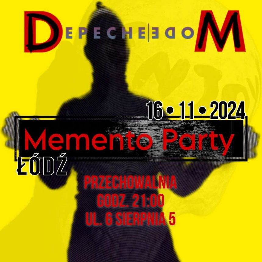 Depeche Mode Memento Party w Przechowalni