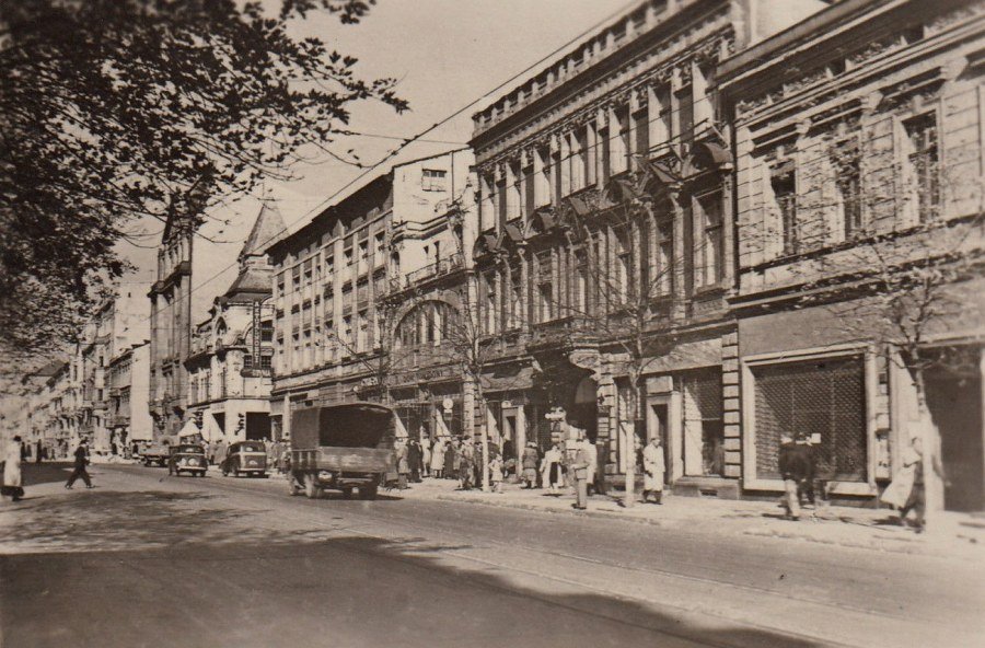 Łódź tuż po zakończeniu II wojny światowej, fotopolska.eu