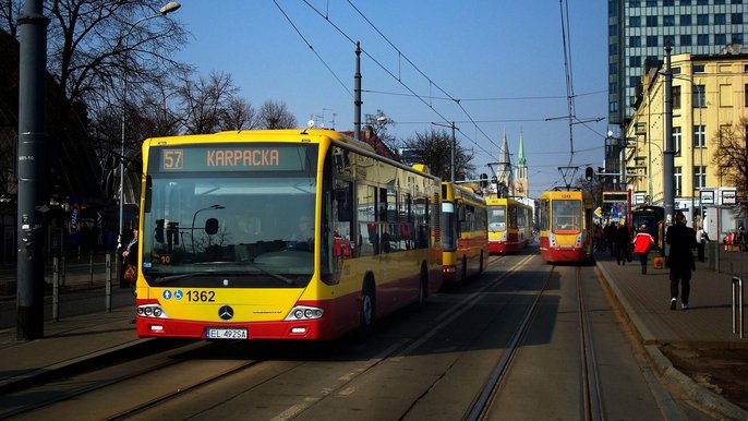 Specjalne autobusy po koncercie zespołu Slipknot - fot. mat. UMŁ