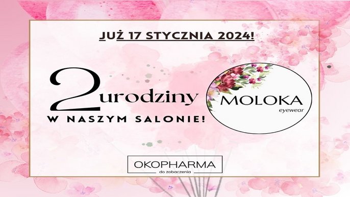  - 2 urodziny producenta opraw okularowych Moloka Eyewear