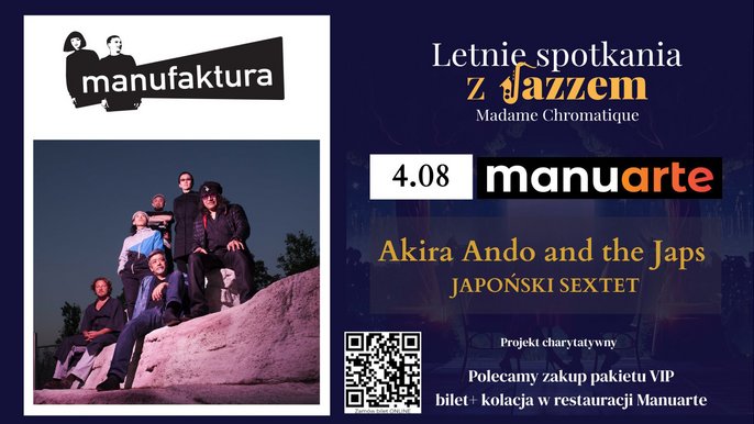  - Letnie Spotkania z JAZZem w Manuarte - japoński sextet