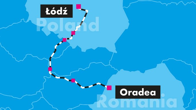 Transmec Group handling inter-modal transport services expanded its operations by adding a new route - fot. z arch. UMŁ