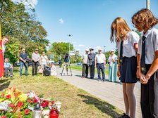 Uczniowie Szkoły Podstawowej nr 7 im. Orląt Lwowskich. 