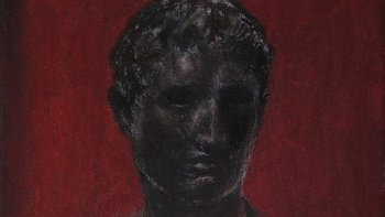 Neapol, 2018, olej na płótnie, 40x30 cm. Zdjęcie promujące wydarzenie: Łukasz Stokłosa | zdążyć przed nocą... - wystawa w Galerii Bałuckiej (Miejska Galeria Sztuki w Łodzi) Galeria Sztuki w Łodzi) -  mat. pras. MGSŁ