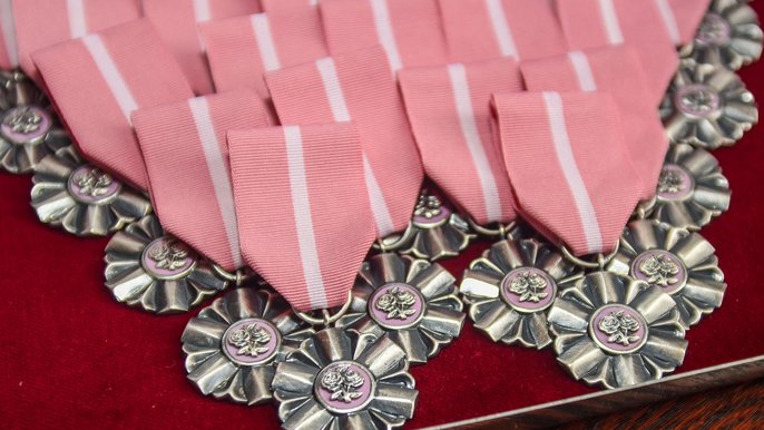 Medale za Długoletnie Pożycie Małżeńskie - fot. Paweł Łacheta / UMŁ