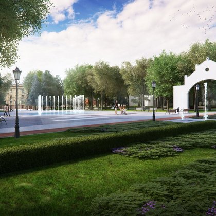 Tak ma wyglądać park Staromiejski, mat. LODZ.PL