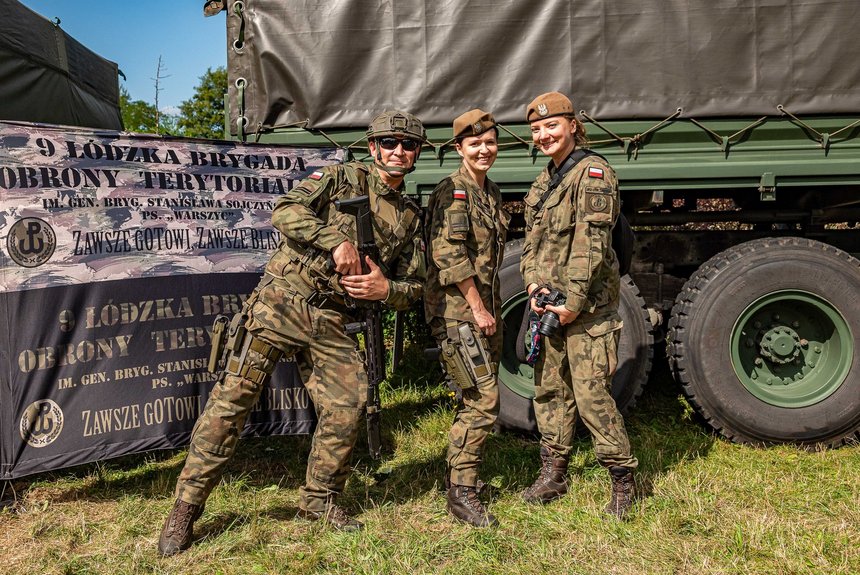 9. Łódzka Brygada Obrony Terytorialnej. Fot. P. Wacławiak, UMŁ.