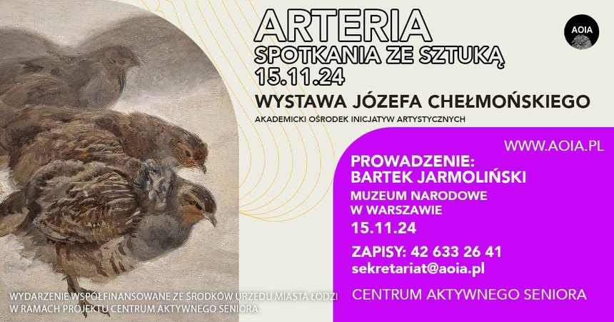 ARTERIA SPOTKANIA ZE SZTUKĄ