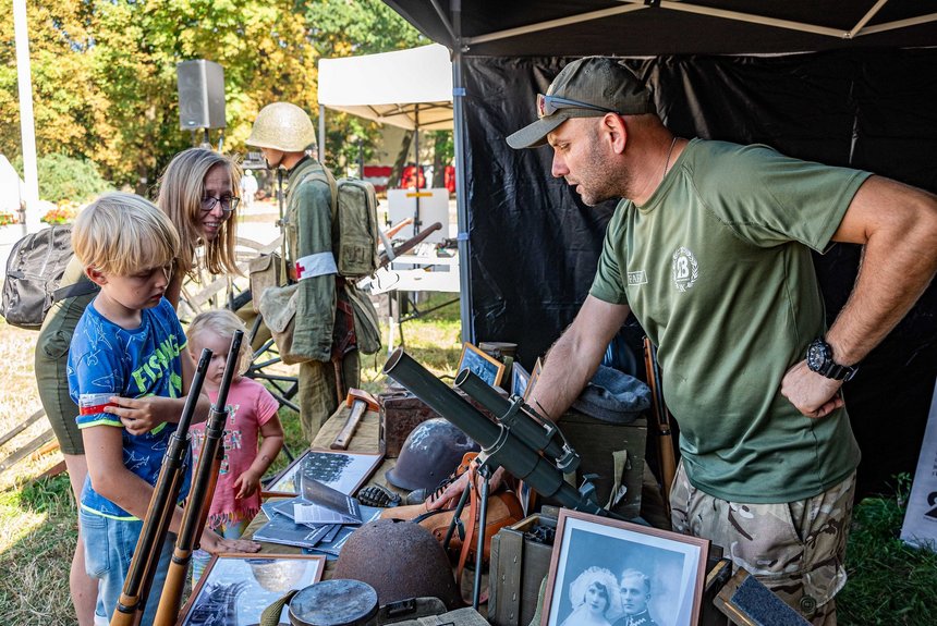 Stowarzyszenie Historyczne "Strzelcy Kaniowscy". Fot. P. Wacławiak, UMŁ. 
