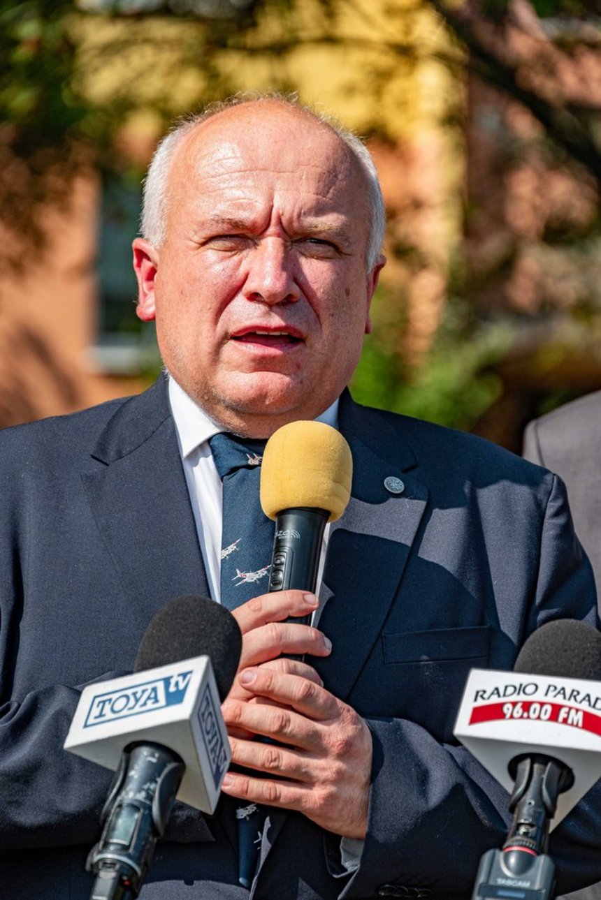 Radny Mateusz Walasek. Fot. P. Wacławiak, UMŁ. 