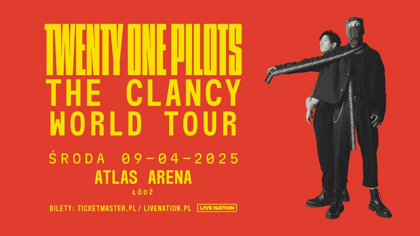 TWENTY ONE PILOTS The Clancy World Tour w Atlas Arenie