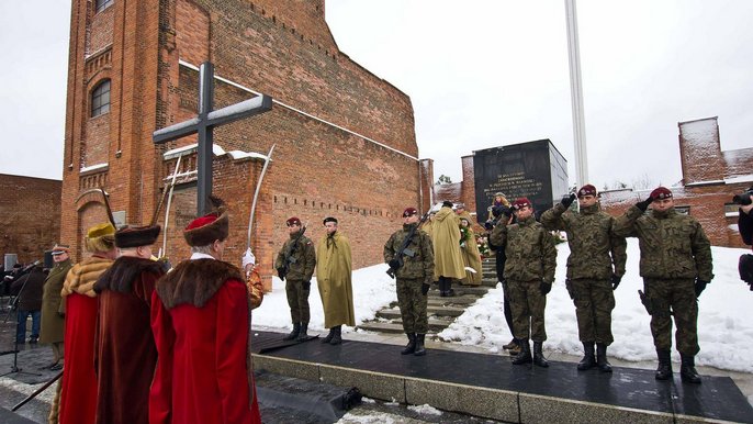 Rocznica spalenia więźniów Radogoszcza i zakończenia okupacji niemieckiej w Łodzi - fot. Andrzej Janecki / UMŁ