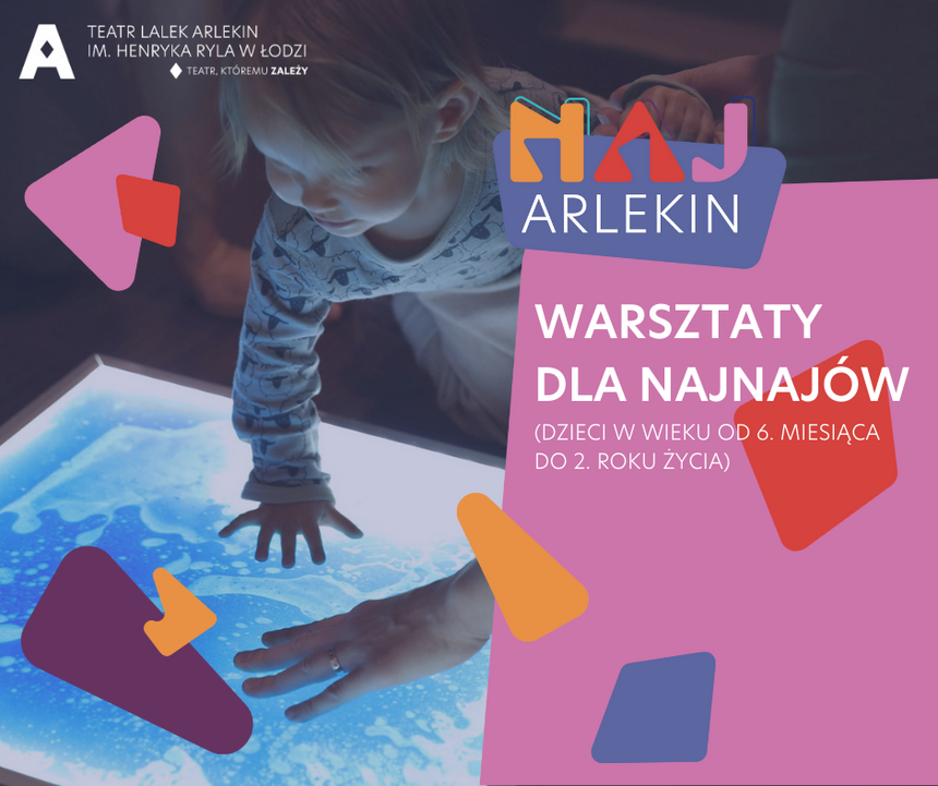 Warsztaty dla najnajów w Teatrze Lalek Arlekin