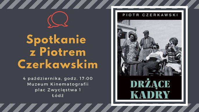 Grafika promująca wydarzenie: "Drżące kadry" | bezpłatne projekcje w Muzeum Kinematografii - fot. mat. Muzeum Kinematografii