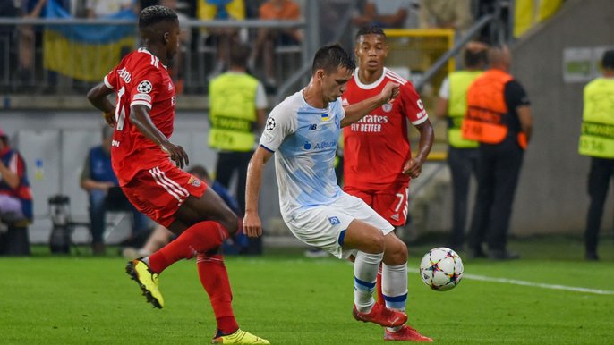 Dynamo KIjów vs Benfica - fot. LODZ.PL