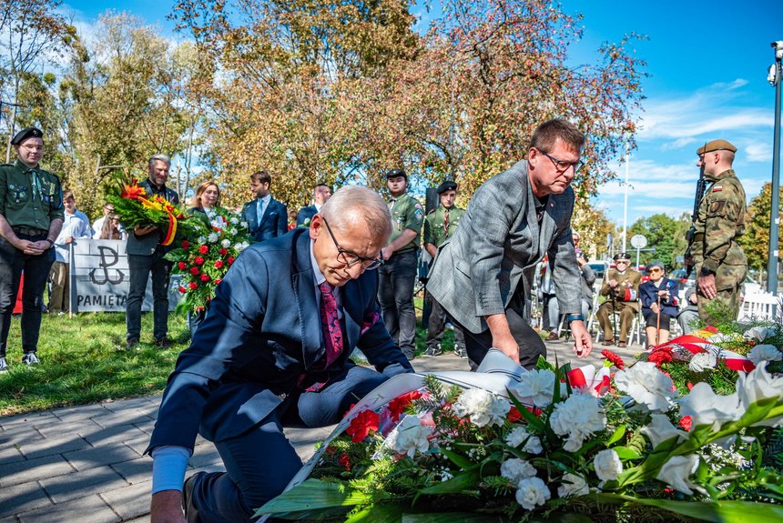 Senatorowie RP Krzysztof Kwiatkowski i Artur Dunin. Fot. P. Wacławiak, UMŁ 