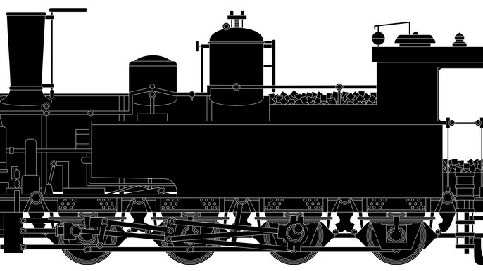 "Lokomotywa/IDEOLO" Wydawnictwo Centrala - ilustracja: Małgorzata Gurowska