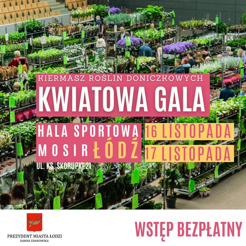 Kwiatowa Gala w Hali przy Skorupki