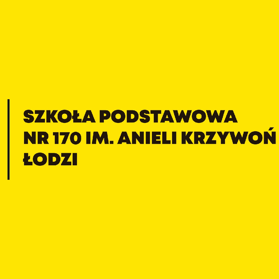 przejdź do strony Szkoły Podstawowej nr 170 w Łodzi